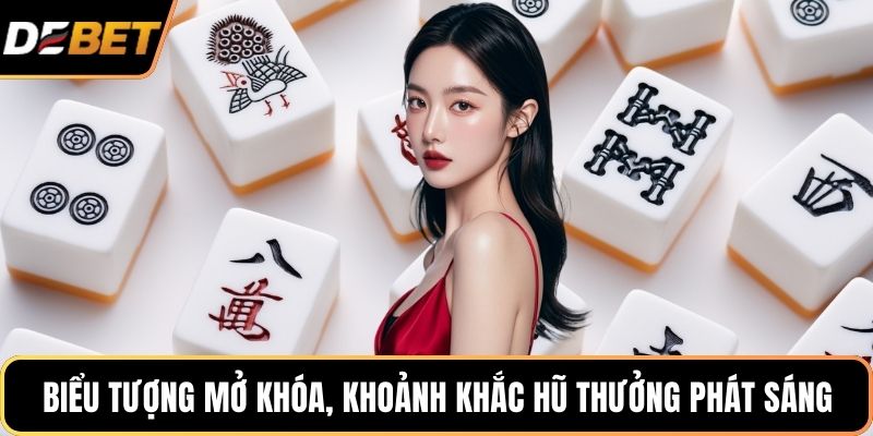 Biểu tượng mở khóa, khoảnh khắc hũ thưởng phát sáng